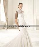 لباس عروس های دانتل 2014