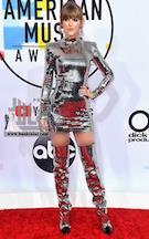 مدل های لباس هنرمندان در جشن American Music Awards 2018