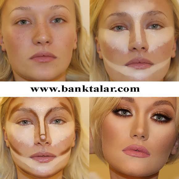 آموزش تصویری آرایش و گریم حرفه ای عروس بصورت گام به گام**banktalar.com