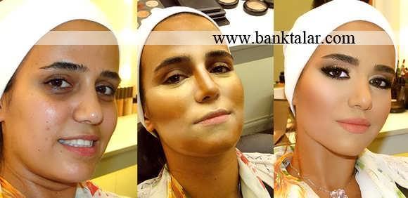 آموزش تصویری آرایش و گریم حرفه ای عروس بصورت گام به گام**banktalar.com