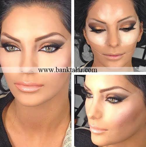 آموزش تصویری آرایش و گریم حرفه ای عروس بصورت گام به گام**banktalar.com