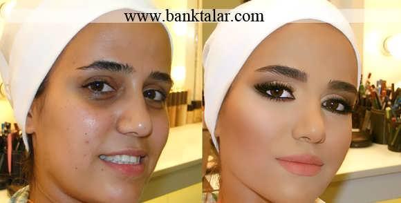 آموزش تصویری آرایش و گریم حرفه ای عروس بصورت گام به گام**banktalar.com