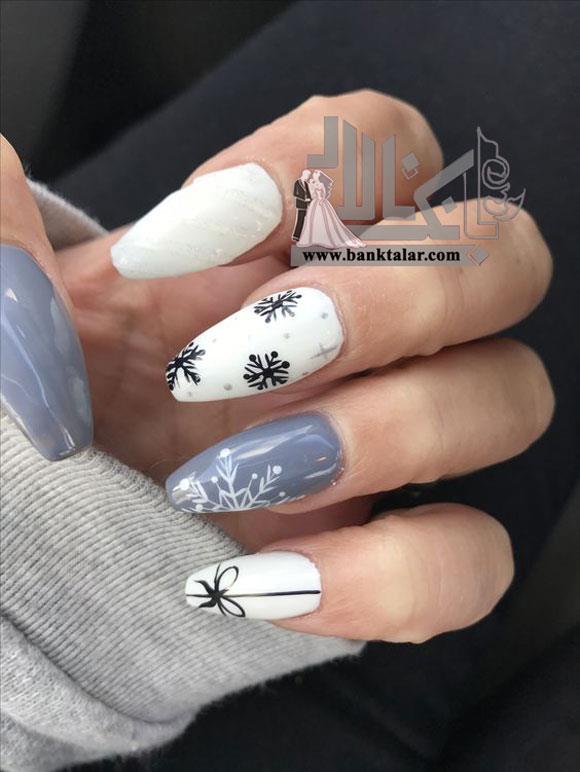 مدل ناخن کریسمسی جدید و خاص 2019