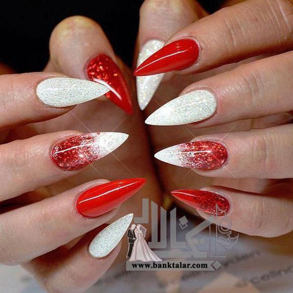 مدل ناخن کریسمسی جدید و خاص 2019
