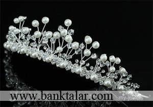 مدل های تاج عروسی جدید و تک **banktalar.com