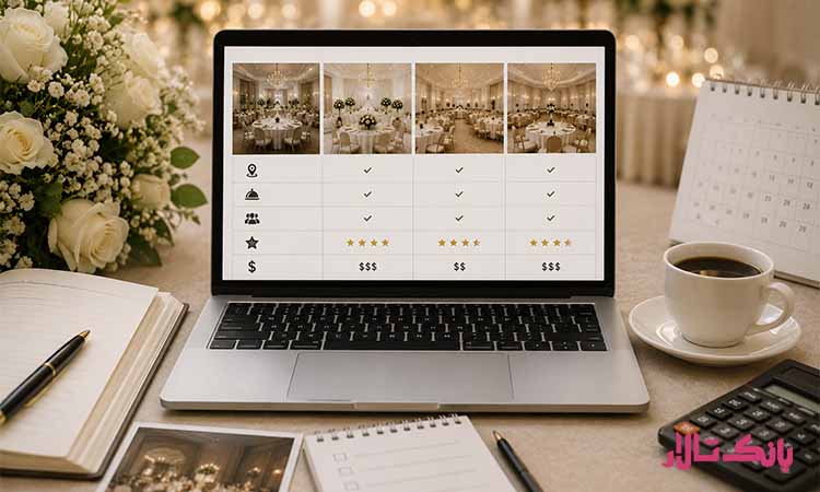 چگونه بهترین تالار عقد را قبل از رزرو مقایسه کنیم؟